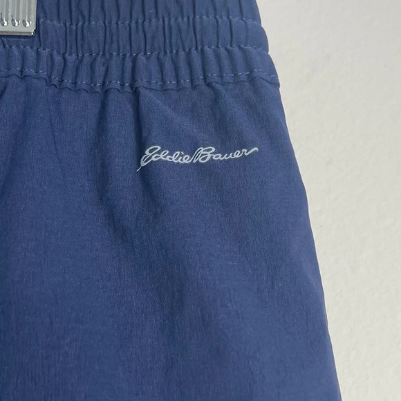 Eddie Bauer Tulip Hem ladies skort Large Navy Blue - Picture 6 of 11
